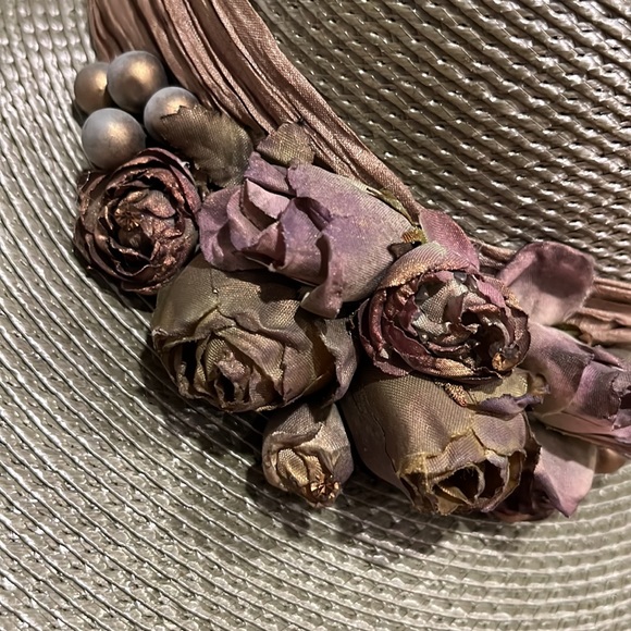 Beautiful hi quality straw hat in khaki green💖 - Picture 2 of 5